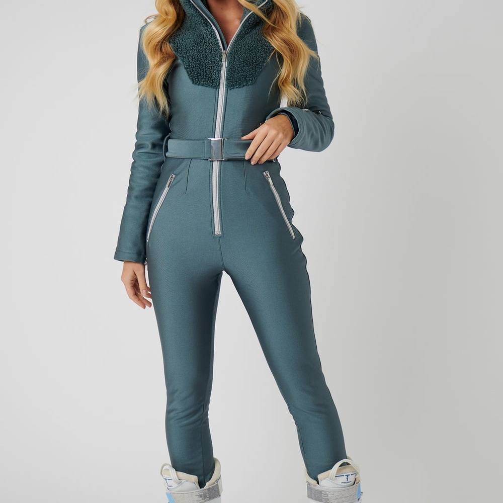 My Sunday Ski Sherpa Ski Suit Anthracite | size large